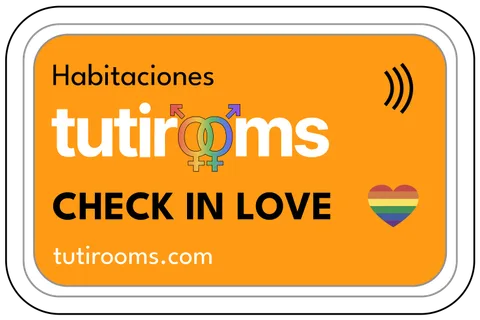 Pegatina TutiRooms: Check In Love